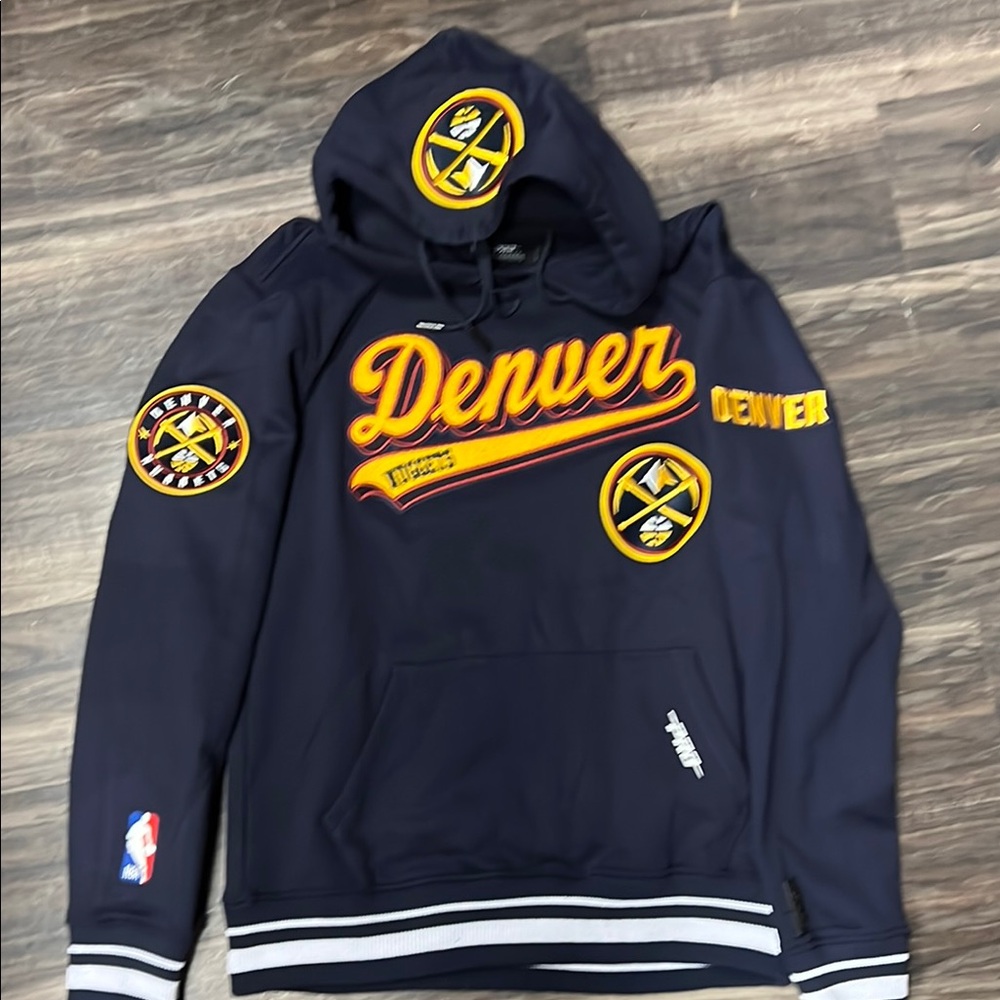 Men’s licensed special edition, Denver Nuggets Navy Hoodie